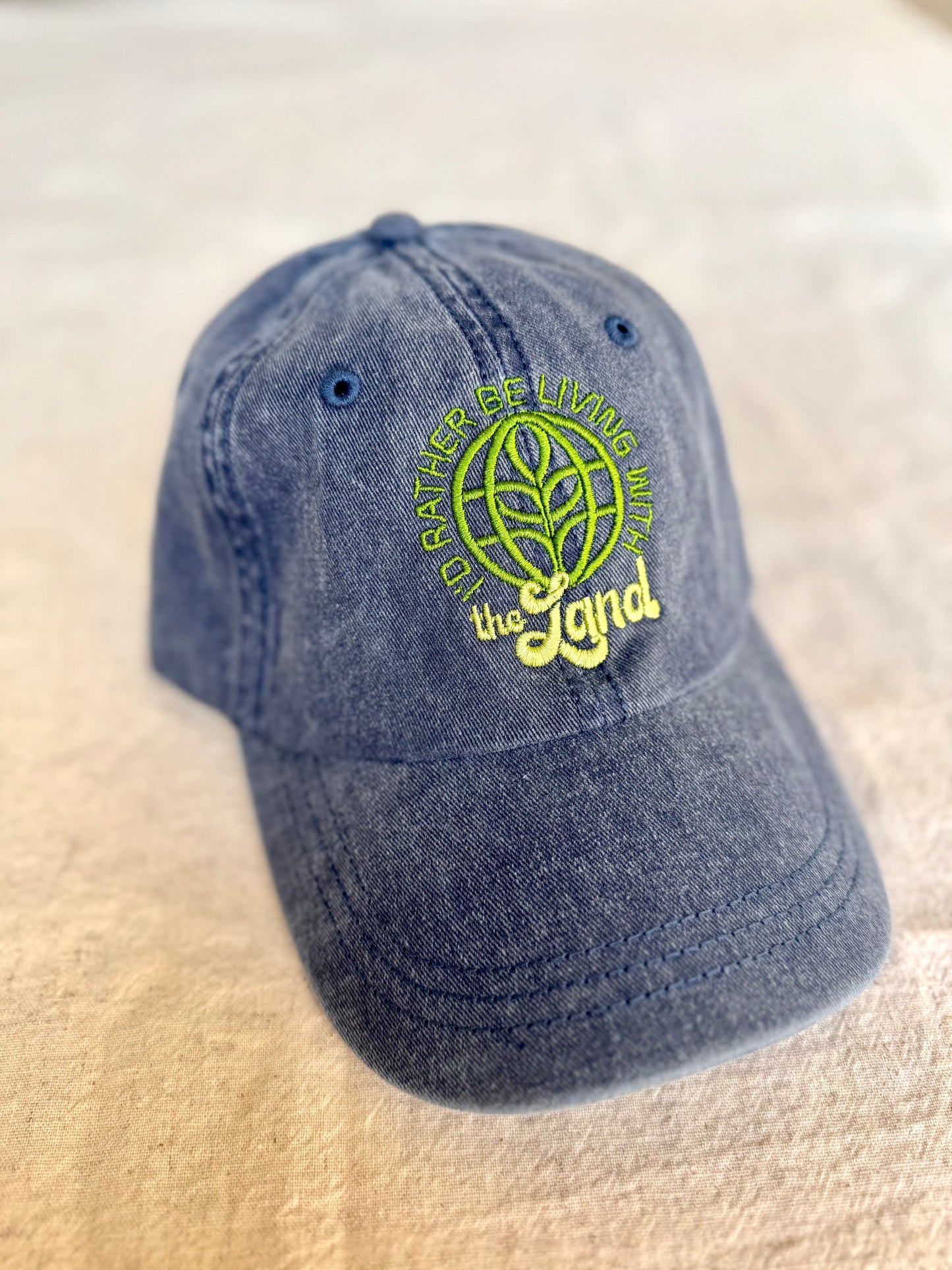 I'd Rather Be Living with the Land Hat