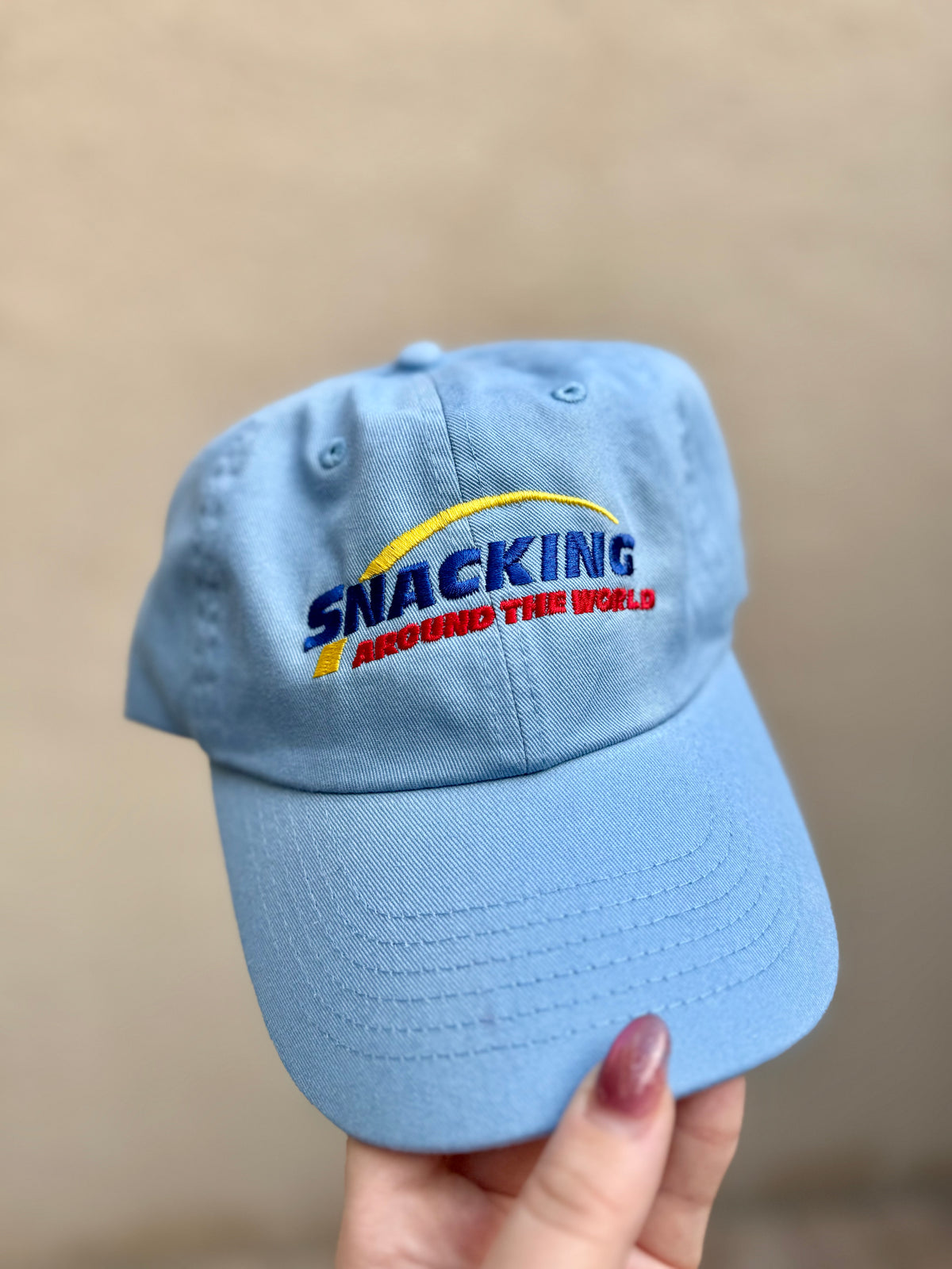 Snacking Around the World Hat