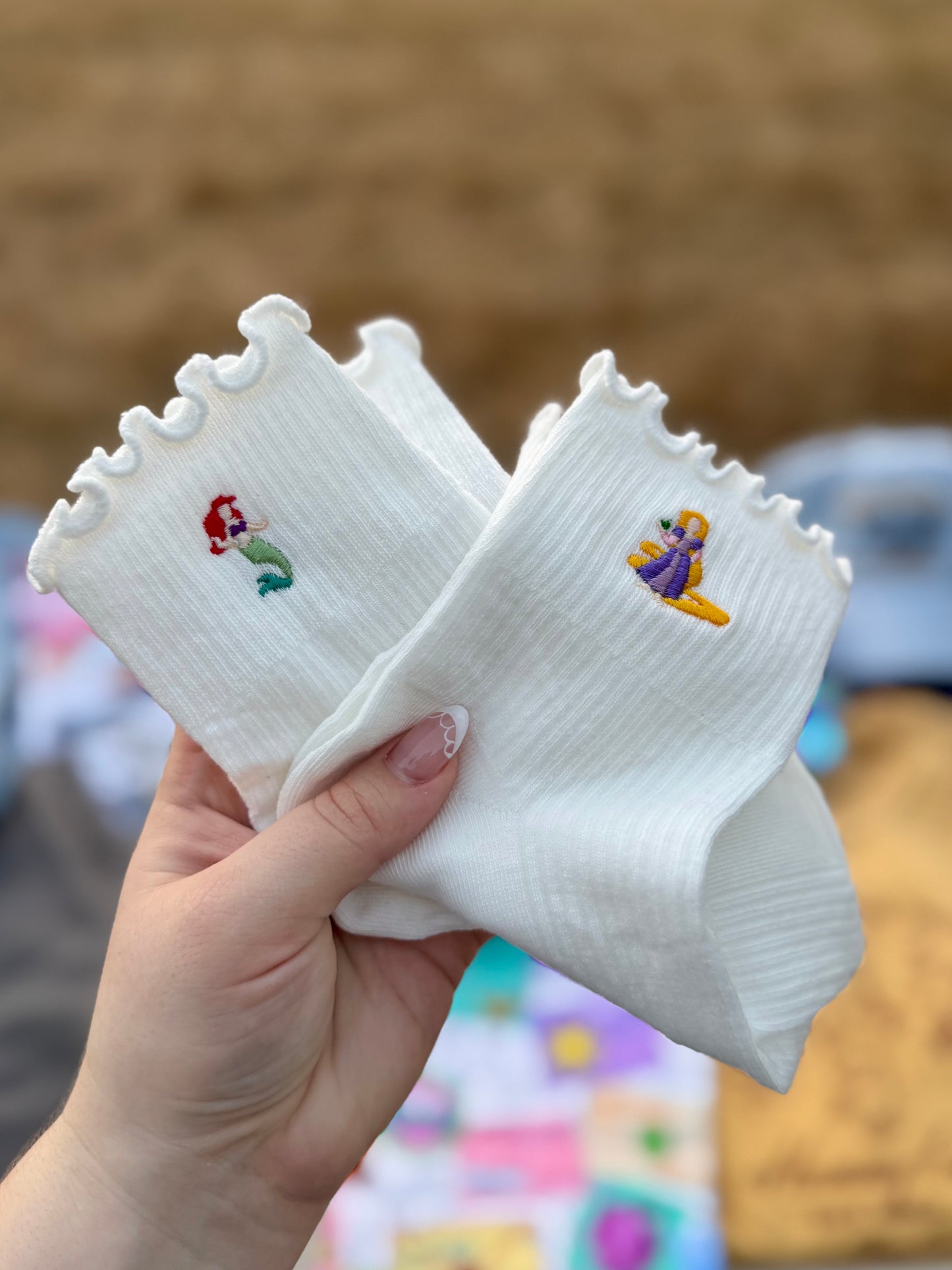 Embroidered Socks
