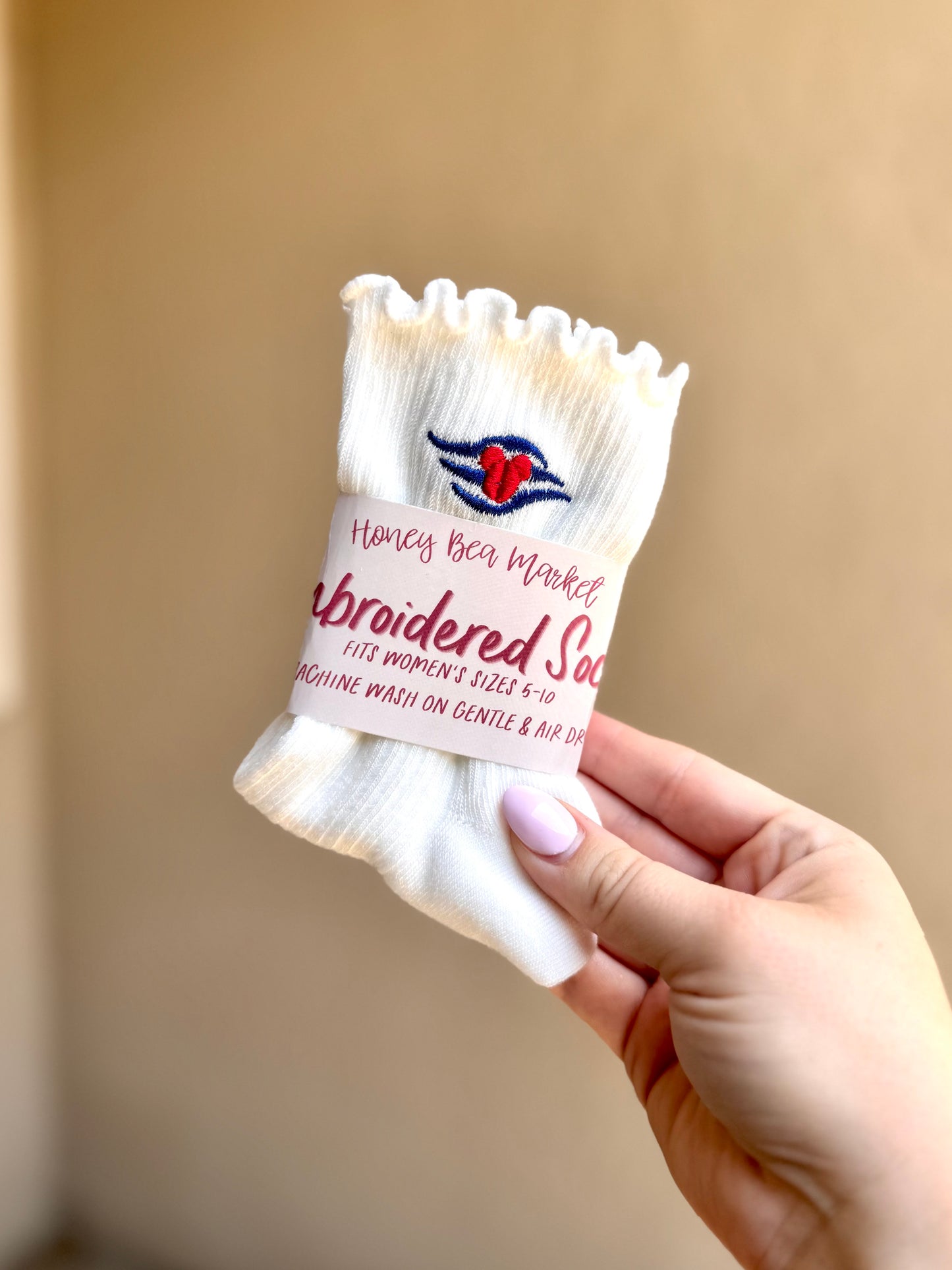 Embroidered Socks