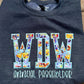 Theme Park Appliqué Sweatshirts