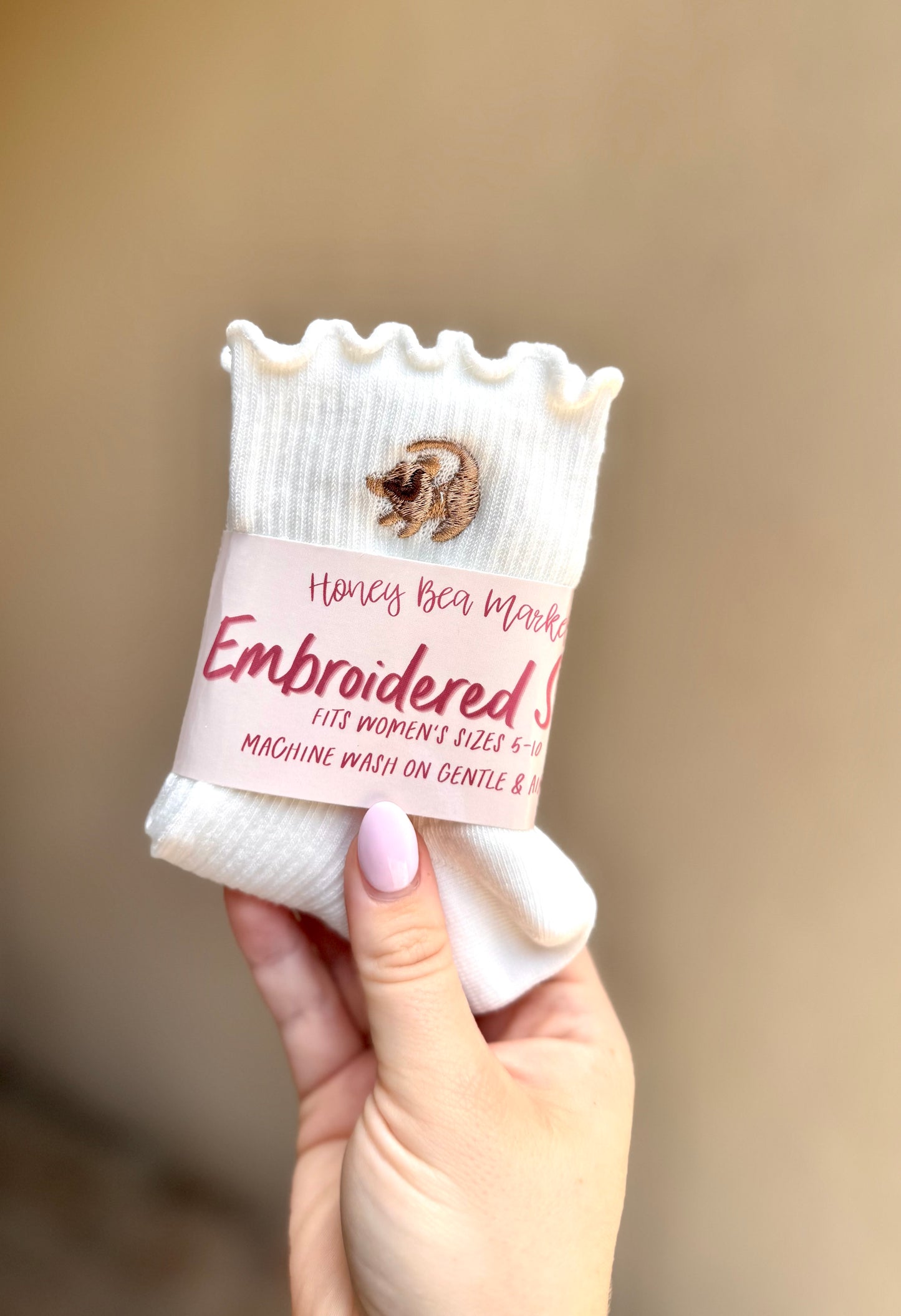 Embroidered Socks