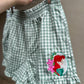 Mermaid Gingham Shorts
