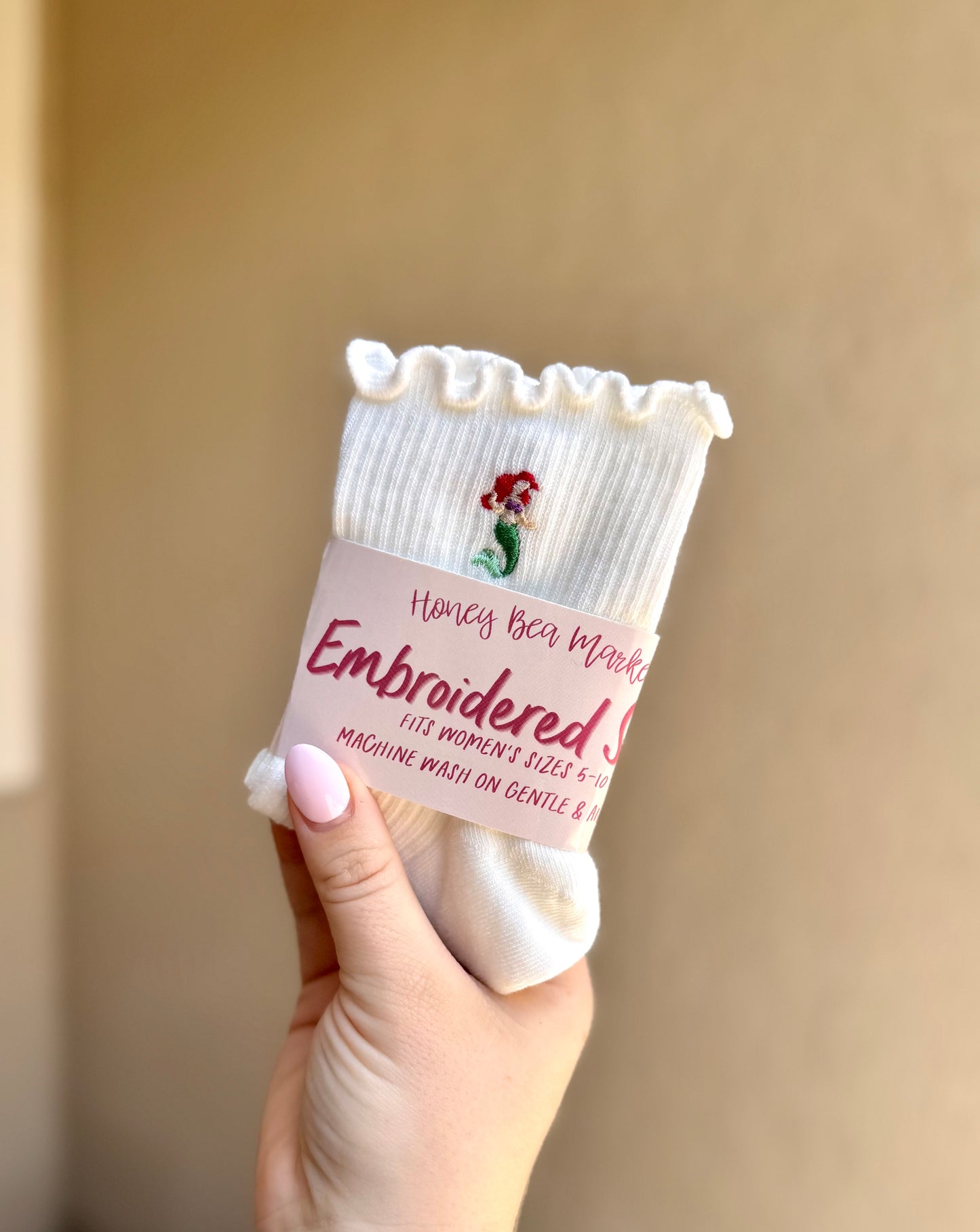 Embroidered Socks