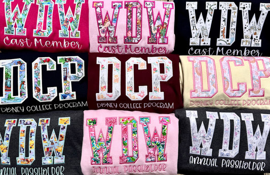 Park Appliqué Sweatshirts