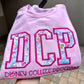 Theme Park Appliqué Sweatshirts