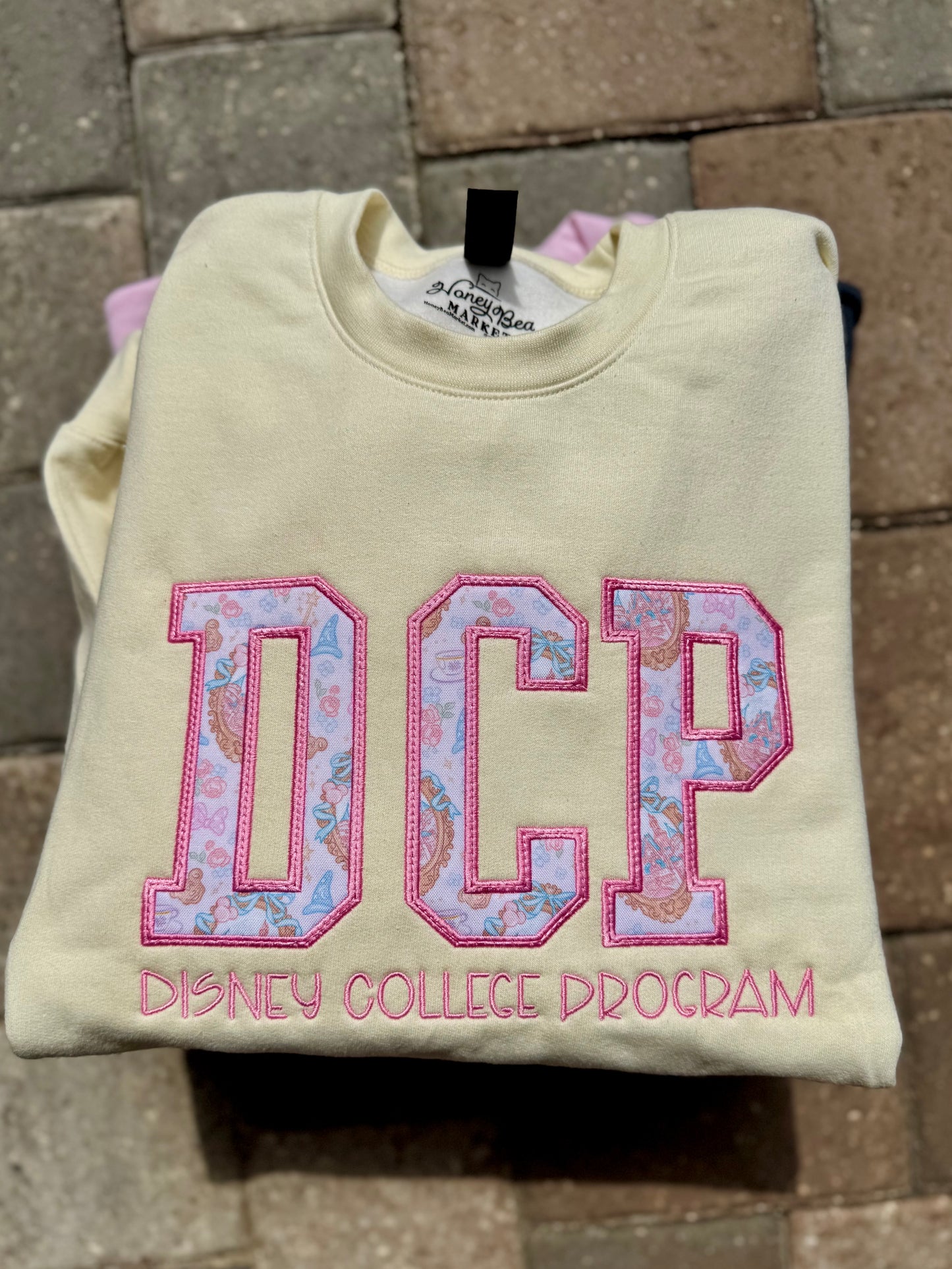Theme Park Appliqué Sweatshirts