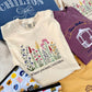 Where You Lead Floral T-Shirt