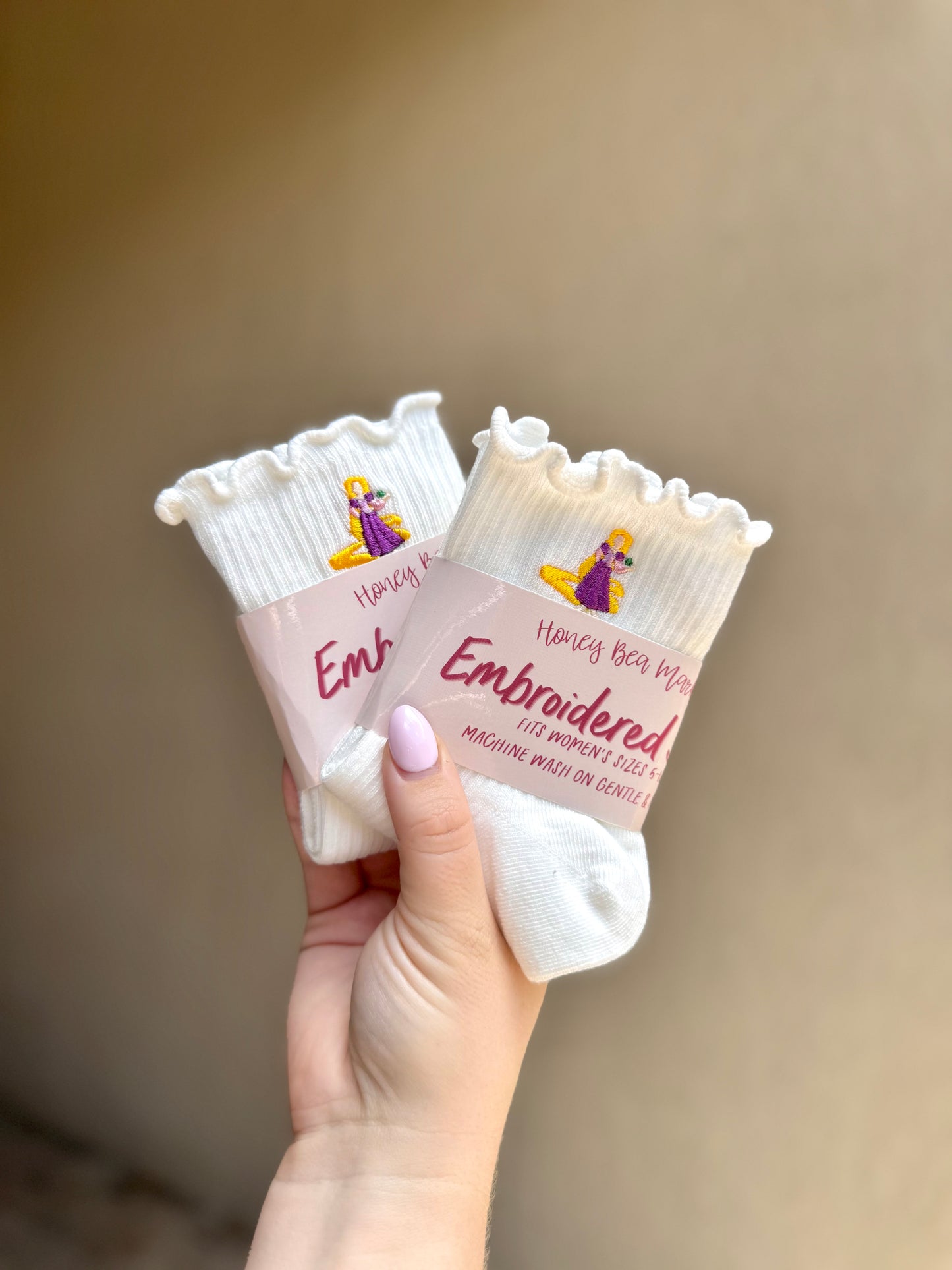 Embroidered Socks