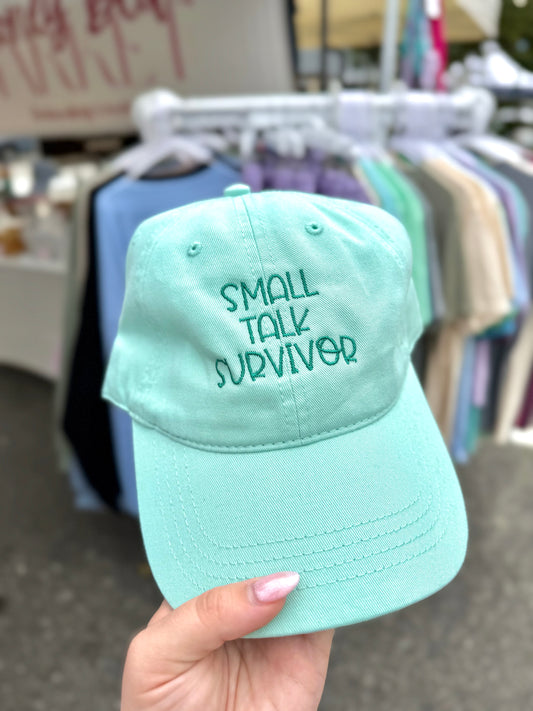 Small Talk Survivor Hat