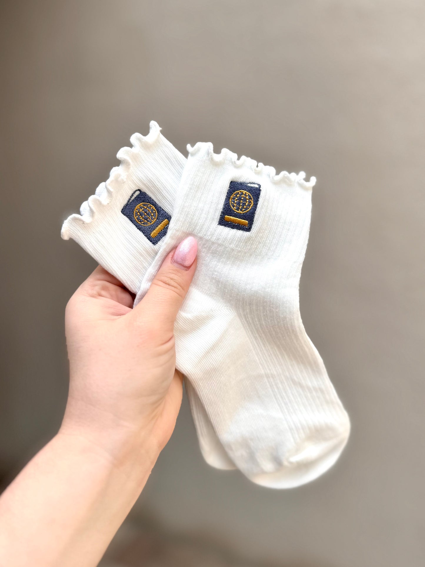 Embroidered Socks