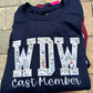 Theme Park Appliqué Sweatshirts