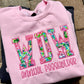 Theme Park Appliqué Sweatshirts