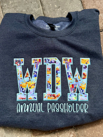 Park Appliqué Sweatshirts