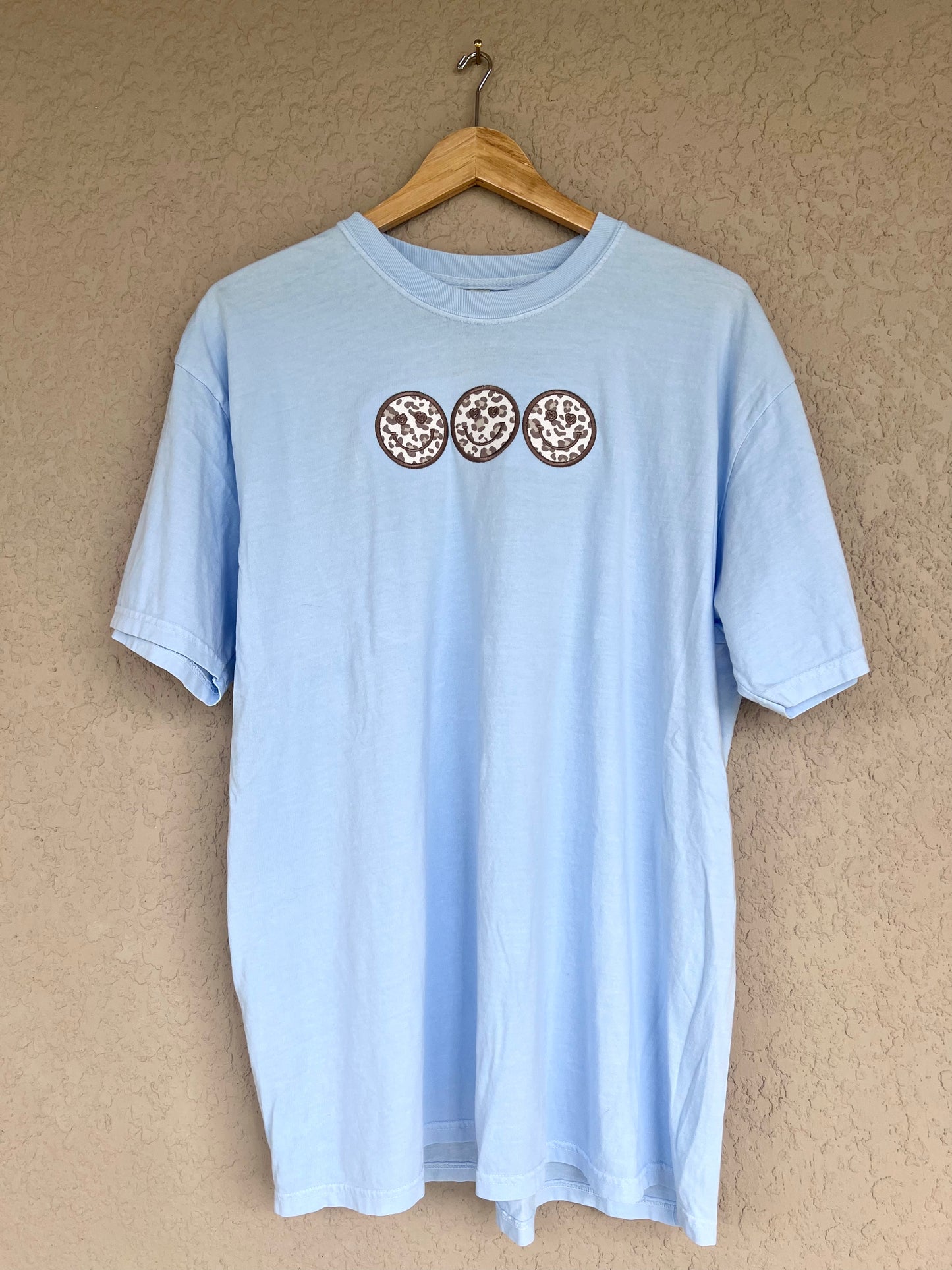 Smiley Applique T-Shirt