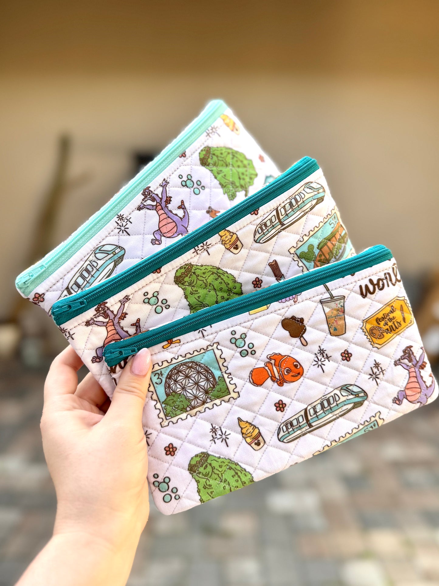 Large Zipper Pouches