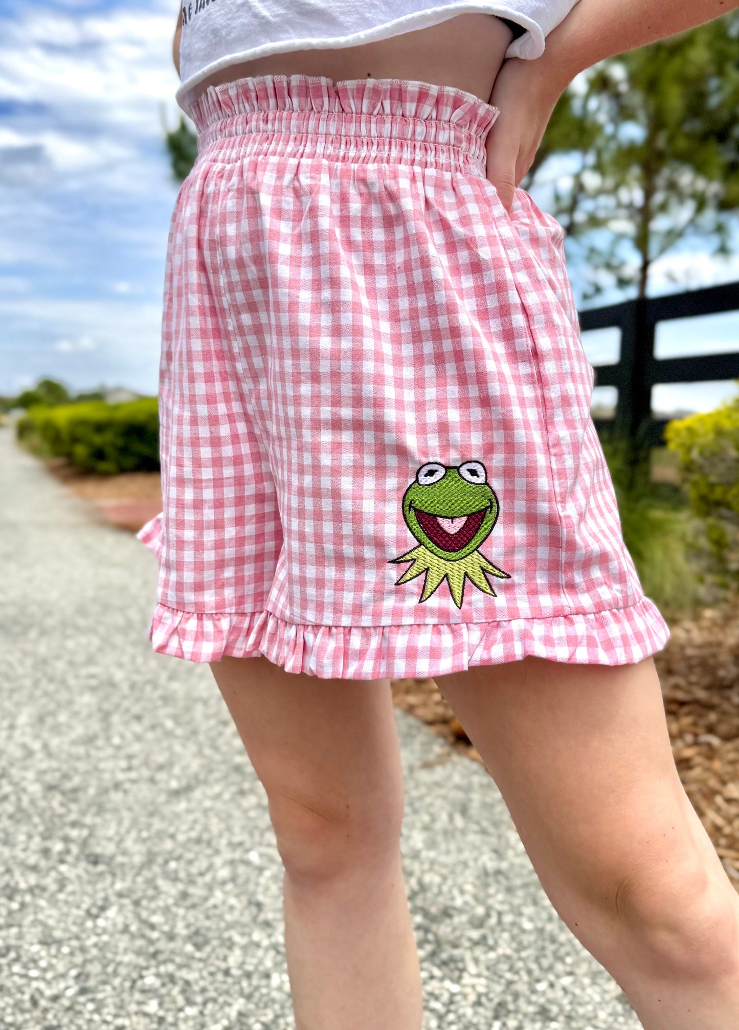 Kermie Gingham Shorts