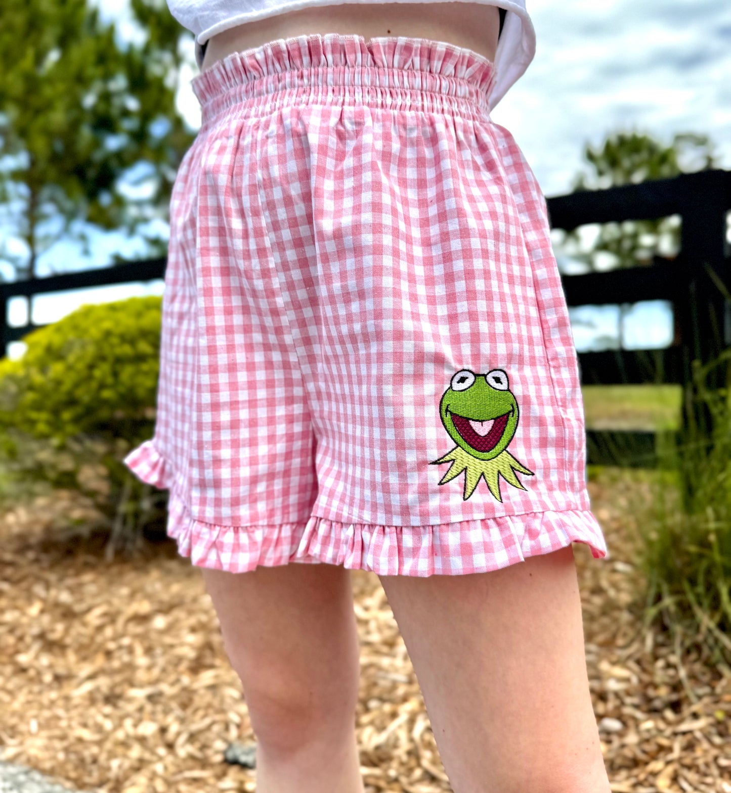 Kermie Gingham Shorts