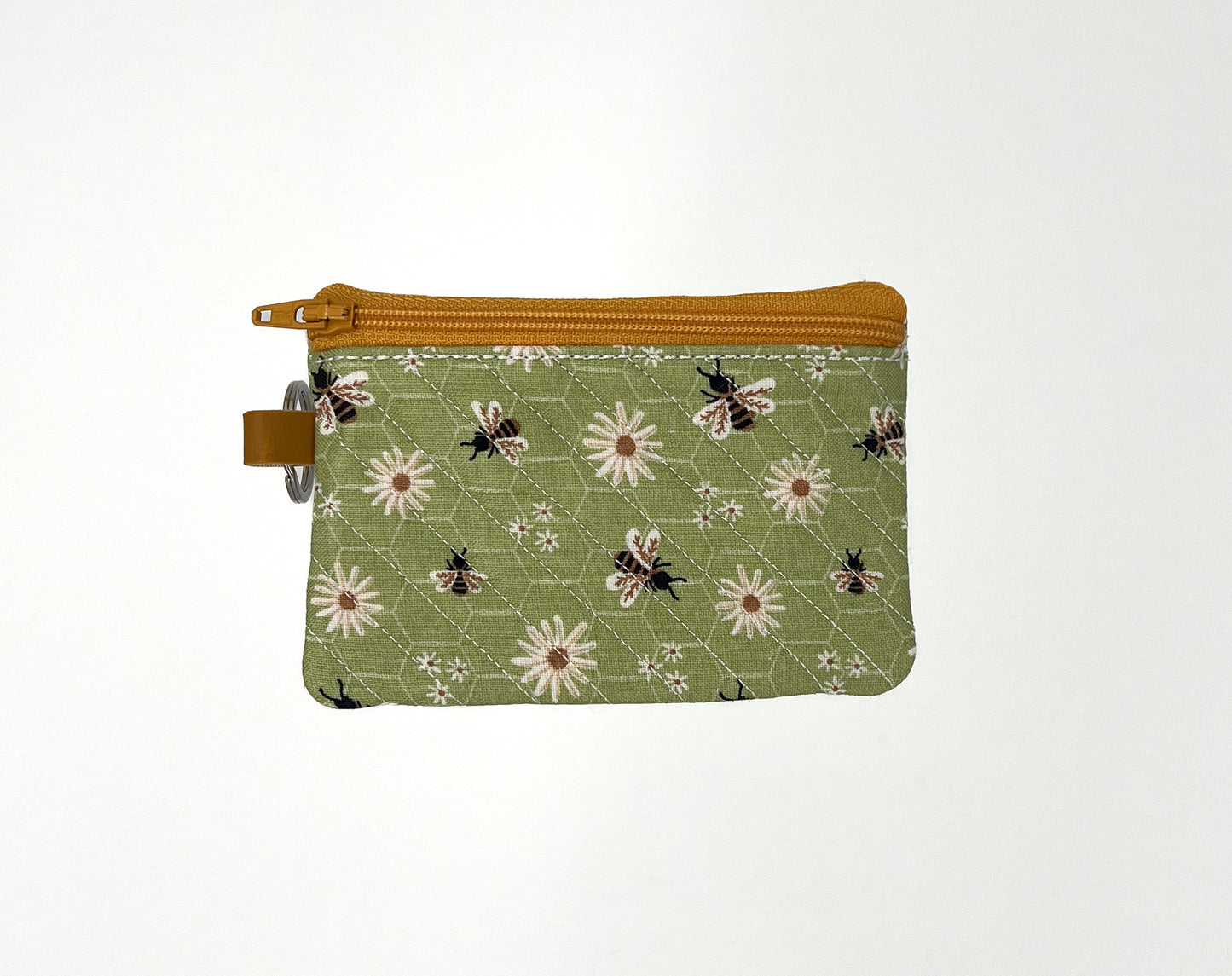 Quilted Zipper Pouches (Small)