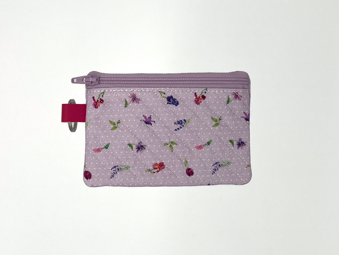 Quilted Zipper Pouches (Small)