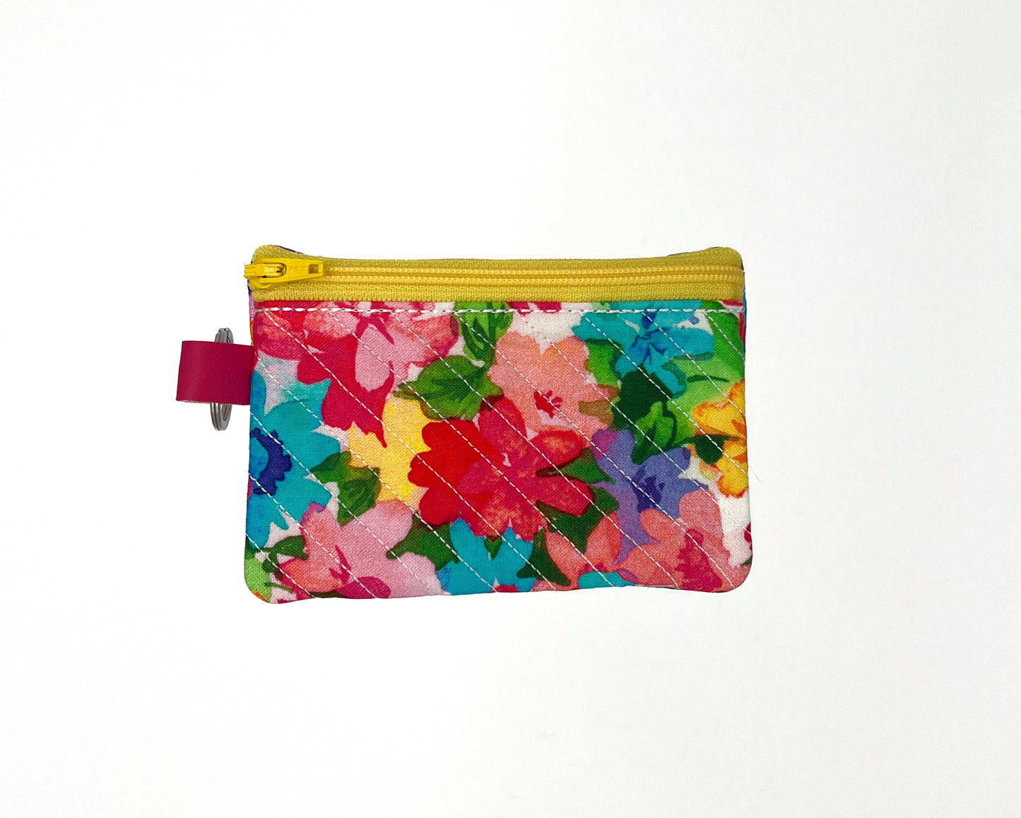 Quilted Zipper Pouches (Small)