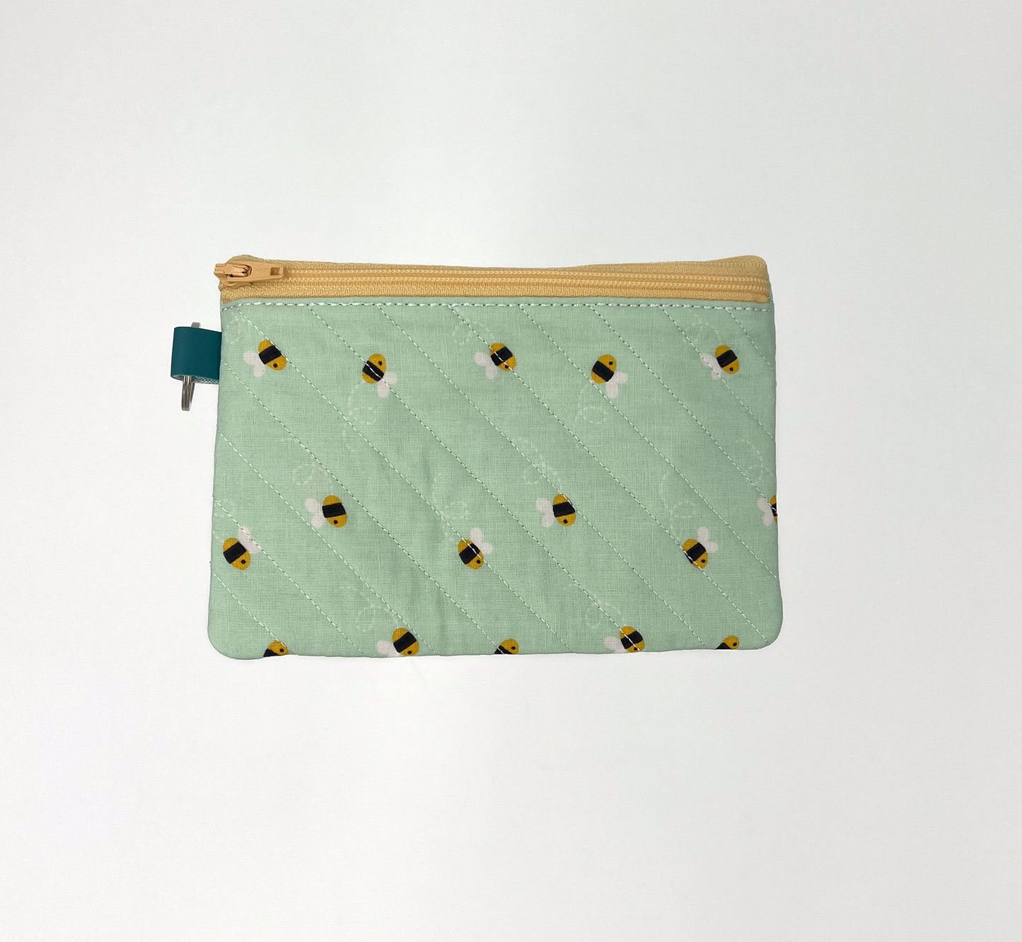 Quilted Zipper Pouches (Medium)