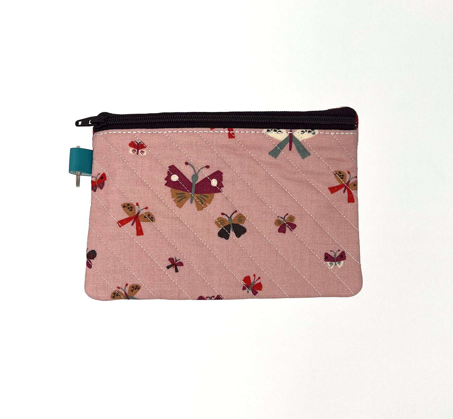 Quilted Zipper Pouches (Medium)